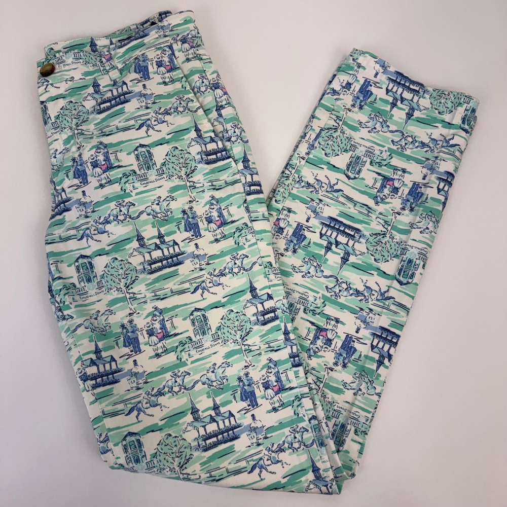 Vineyard Vines Mens 146th Kentucky Derby Breaker Pant 28x32 Churchill Downs